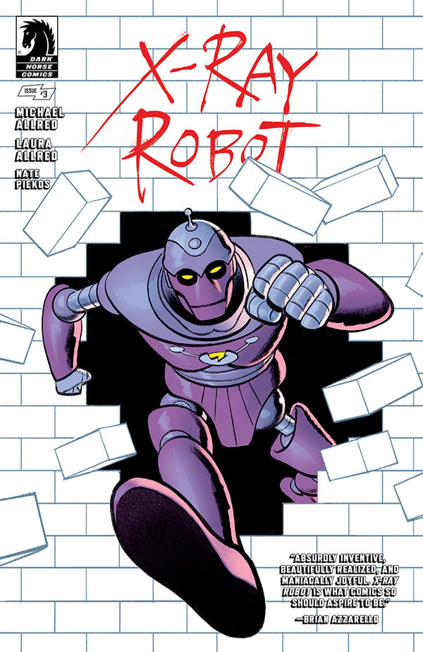Cover for X-RAY ROBOT #3 (Greg Smallwood Variant Cover) (3001-573)