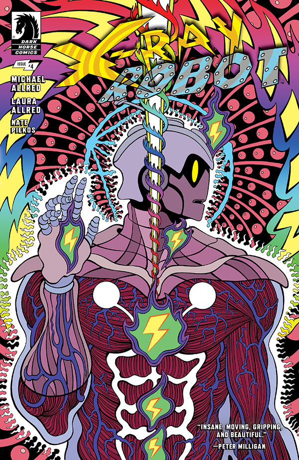 Cover for X-RAY ROBOT #4 (Tradd Moore Variant Cover) (3001-574)