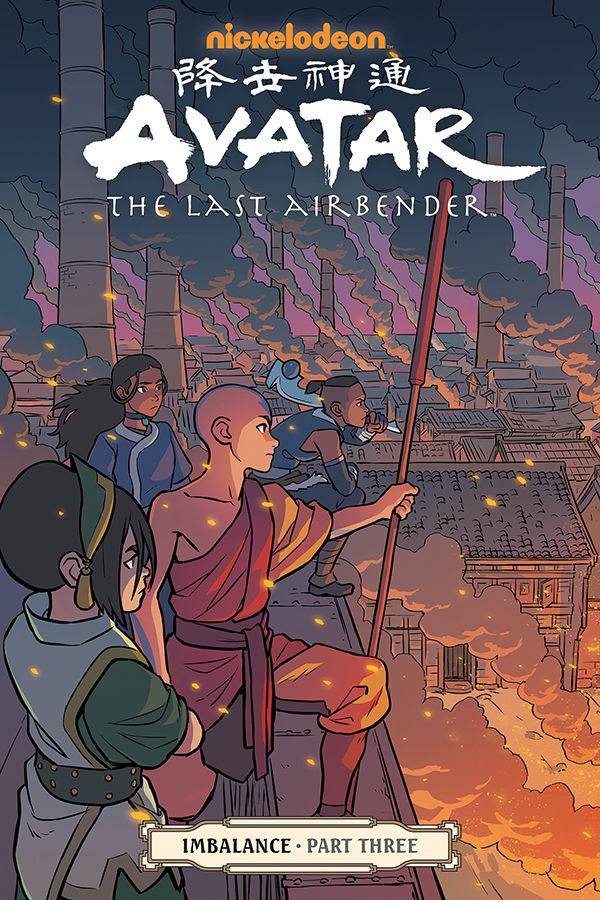 Cover for Avatar: The Last Airbender--Imbalance Part Three TPB (3001-665)