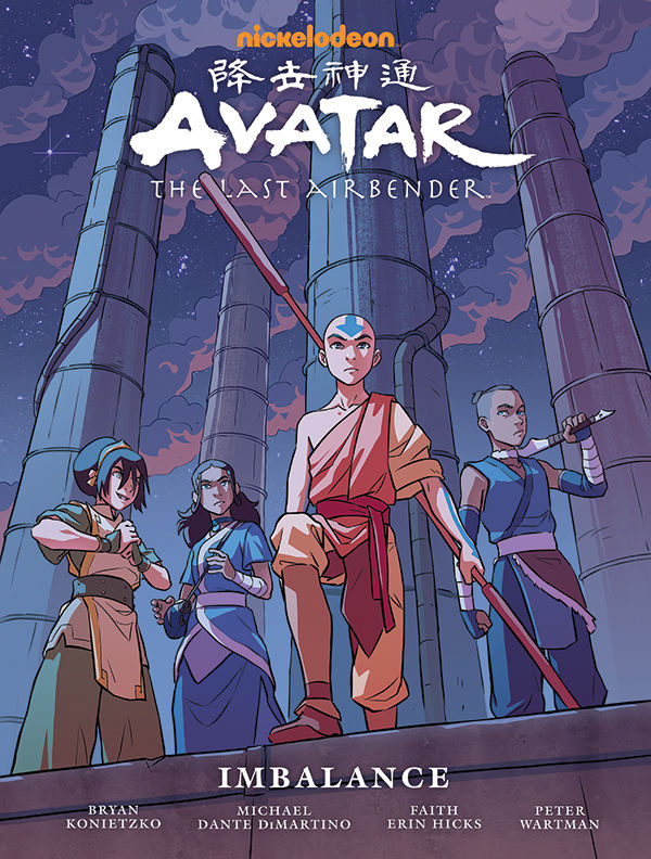 Cover for Avatar: The Last Airbender--Imbalance Library Edition HC (3001-666)