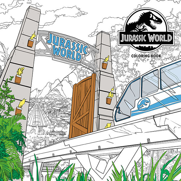 Cover for Jurassic World Coloring Book TPB (3001-676)