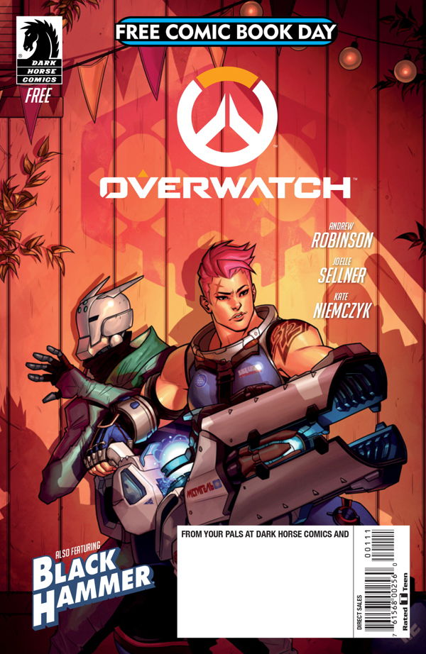 Cover for Free Comic Book Day 2018: Overwatch / Black Hammer (3001-729)