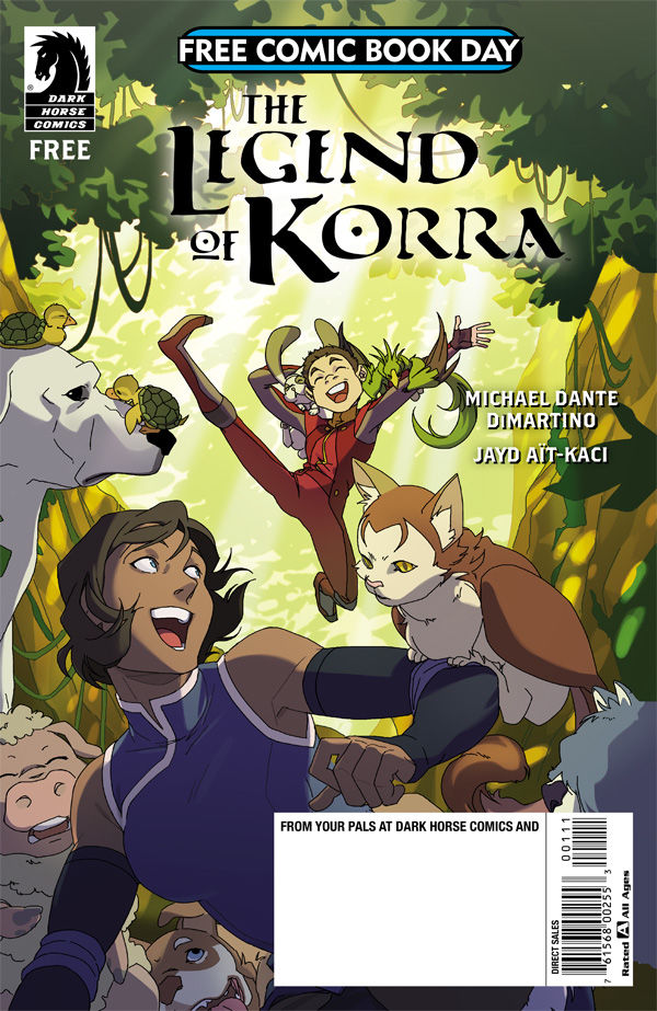 Cover for Free Comic Book Day 2018 (All Ages): The Legend of Korra / ARMS (3001-730)
