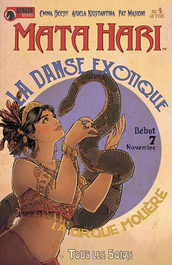 Cover for Mata Hari #4 (3001-906)