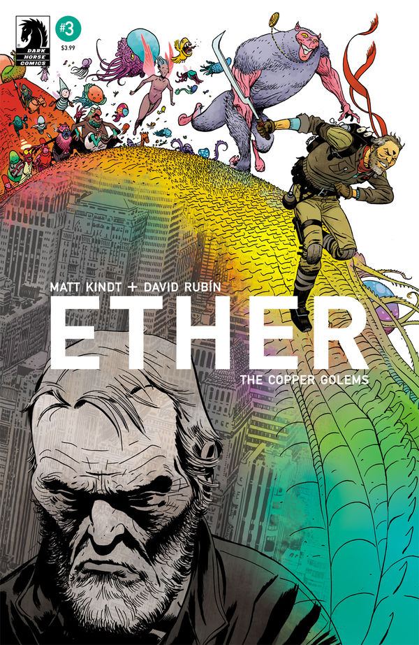 Cover for Ether: Copper Golems #3 (Marcos Martin Variant Cover) (3001-923)