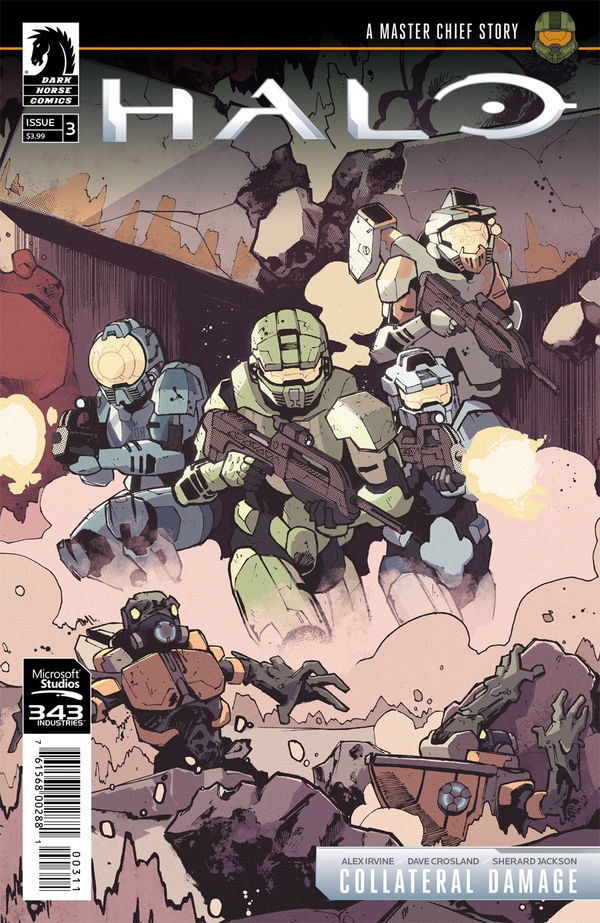 Cover for Halo: Collateral Damage #3 (3001-928)