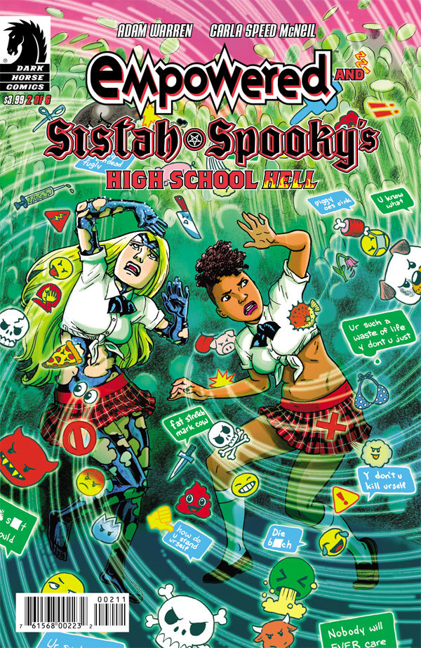 Cover for Empowered and Sistah Spooky's High School Hell #2 (3001-978)