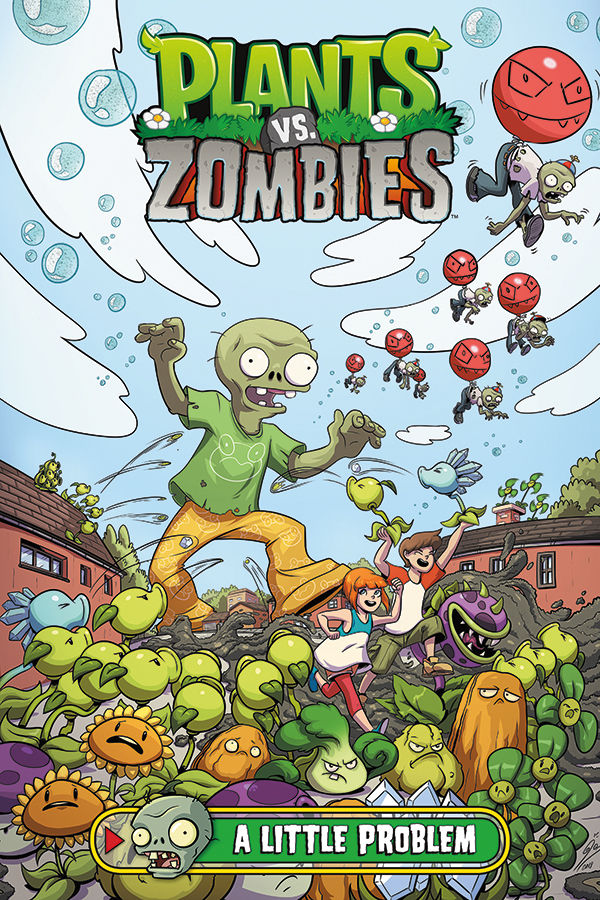 Cover for Plants vs. Zombies Volume 14: A Little Problem HC (3001-997)