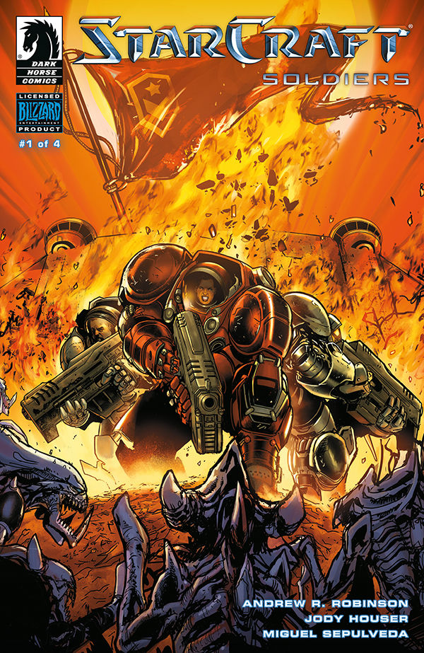 Cover for StarCraft: Soldiers #1 (3002-062)