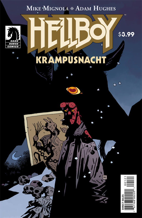 Cover for Hellboy: Krampusnacht (Mike Mignola Variant Cover) (3002-241)