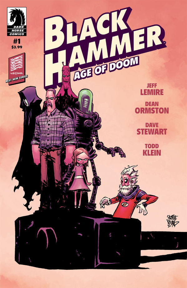 Cover for Black Hammer: Age of Doom #1 (Skottie Young Variant Cover) (3002-668)