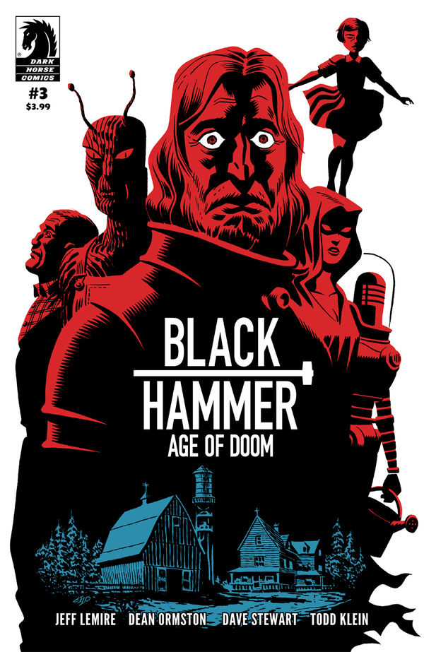 Cover for Black Hammer: Age of Doom #3 (Michael Cho Variant Cover) (3002-670)