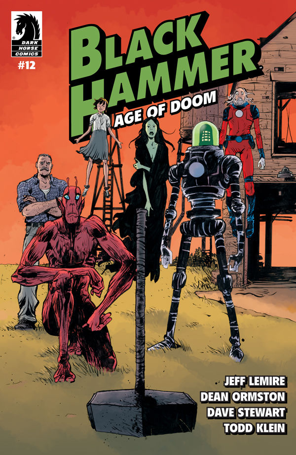 Cover for Black Hammer: Age of Doom #12 (Paul Pope Variant Cover) (3002-677)