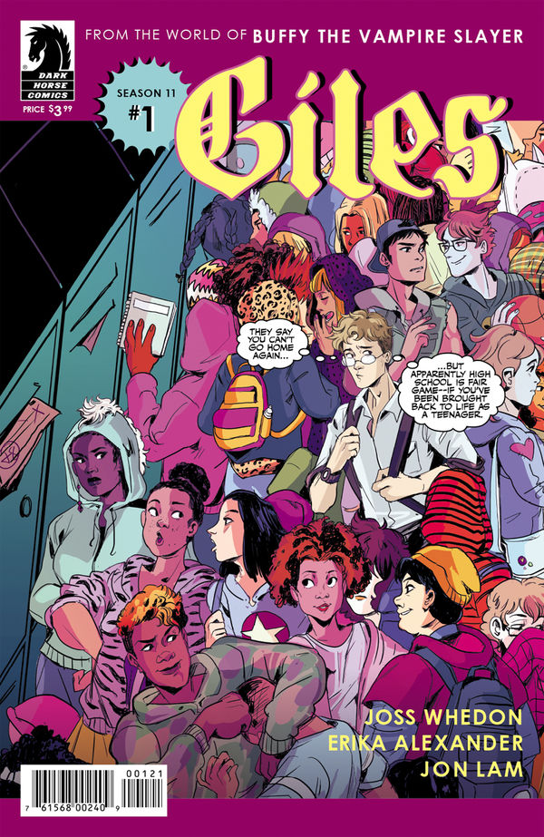 Cover for Buffy Season 11: Giles #1 (Arielle Jovellanos Variant Cover) (3002-688)