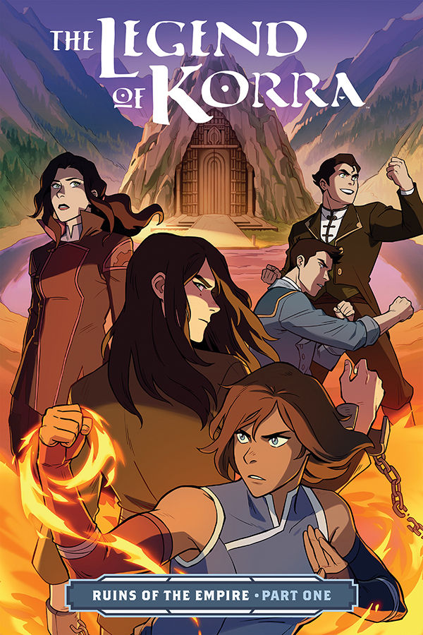 Cover for The Legend of Korra: Ruins of the Empire Part One TPB (3002-937)