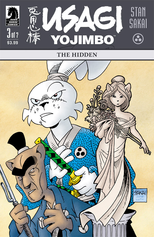 Cover for Usagi Yojimbo: The Hidden #3 (3002-960)