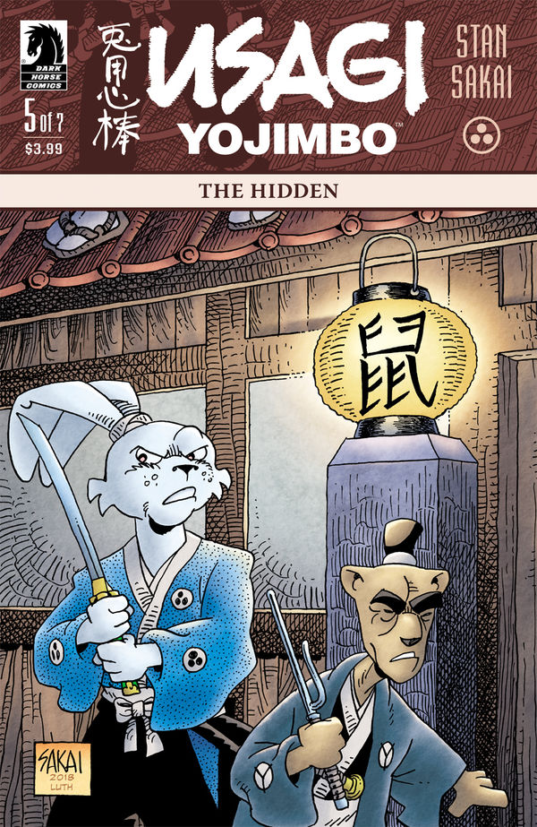 Cover for Usagi Yojimbo: The Hidden #5 (3002-962)
