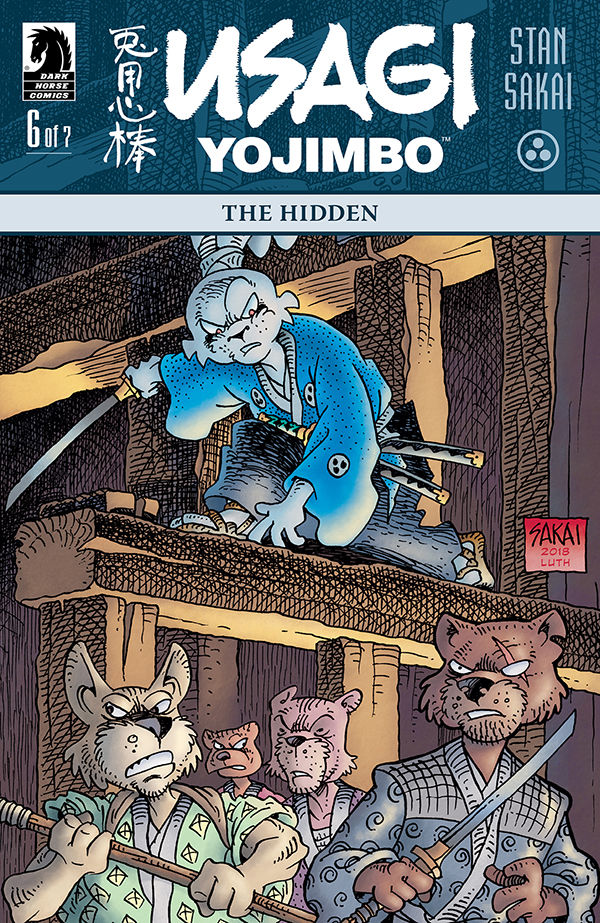 Cover for Usagi Yojimbo: The Hidden #6 (3002-963)