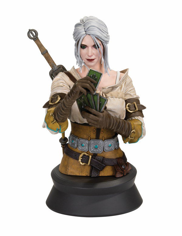 Cover for The Witcher 3 - Wild Hunt: Ciri Playing Gwent Bust (3002-977)