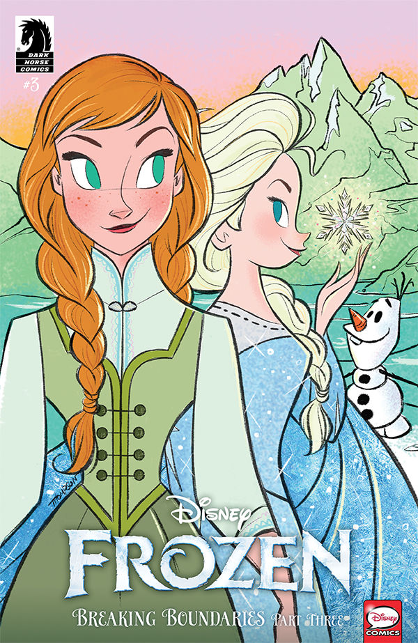 Cover for Disney Frozen: Breaking Boundaries #3 (Steve Thompson Variant Cover) (3003-119)