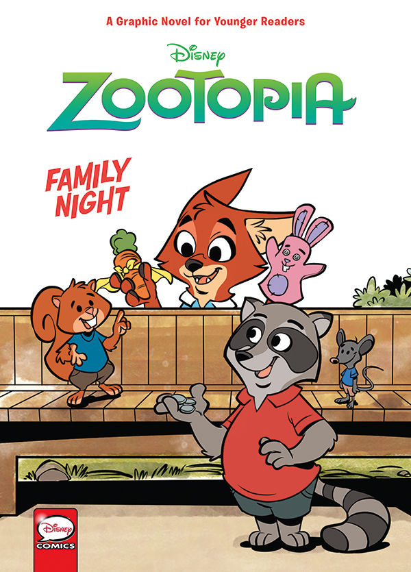 Cover for Disney Zootopia: Family Night HC (Younger Readers) (3003-165)