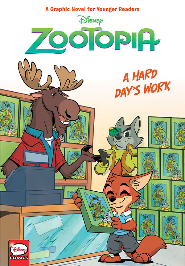 Cover for Disney Zootopia: Hard Day's Work HC (Younger Readers) (3003-166)