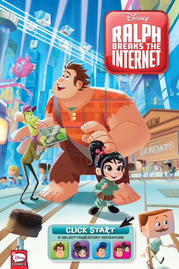 Cover for Disney Ralph Breaks the Internet: Click Start--A Select-Your-Story Adventure (3003-212)