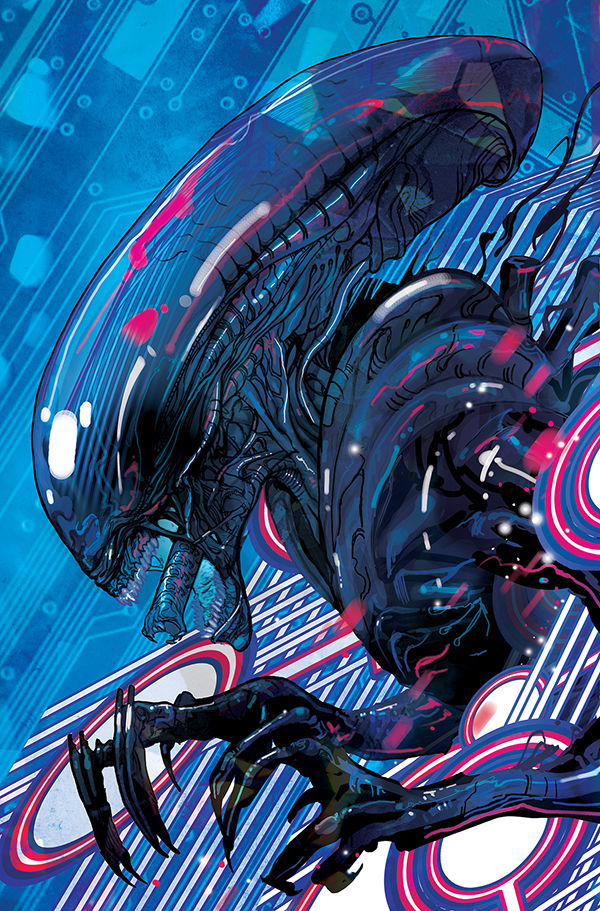 Cover for William Gibson's Alien 3 #5 (Christian Ward Variant Cover) (3003-267)