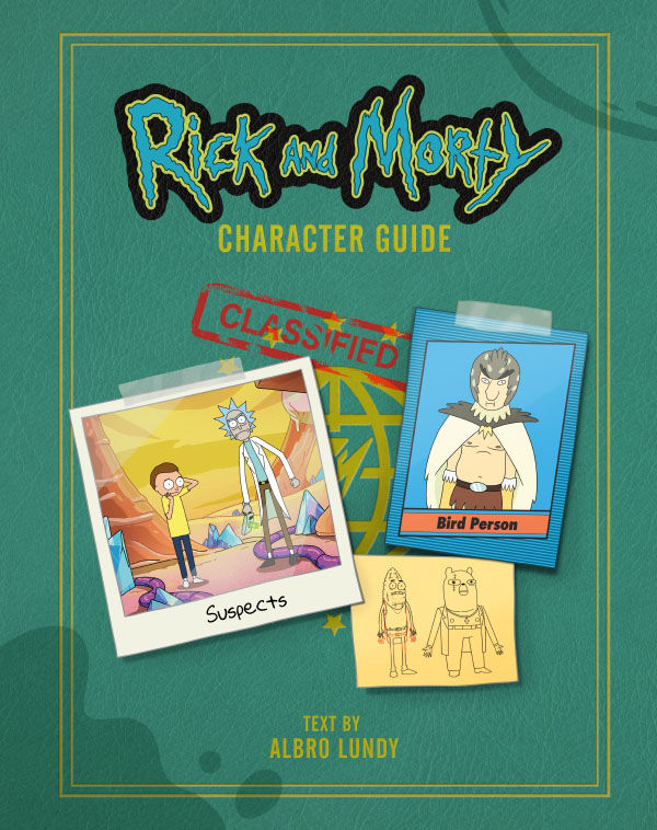 Cover for Rick and Morty Character Guide HC (3003-285)