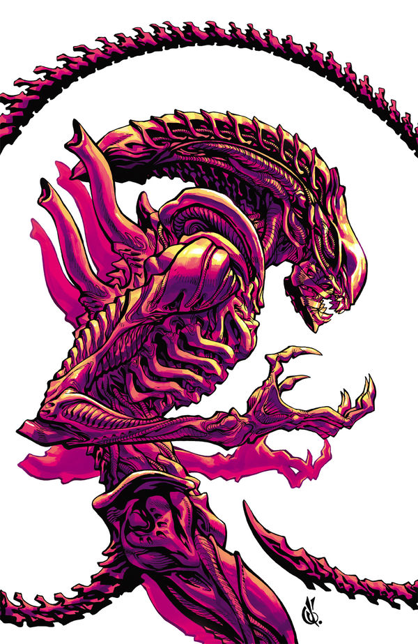 Cover for Aliens: Dust to Dust #2 (Carlos D'Anda Variant Cover) (3003-383)