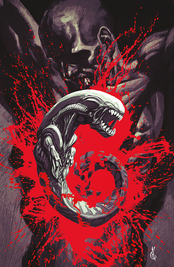 Cover for Aliens: Dust to Dust #3 (Carlos D'Anda Variant Cover) (3003-384)