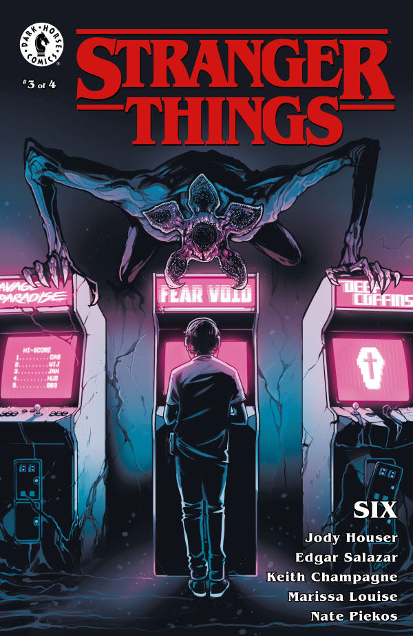 Cover for Stranger Things: SIX #3 (Casper Wijngaard Variant Cover) (3003-400)