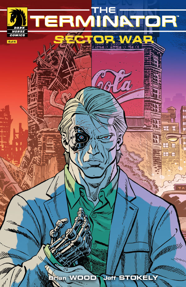 Cover for Terminator: Sector War #4 (Ethan Young Variant Cover) (3003-423)