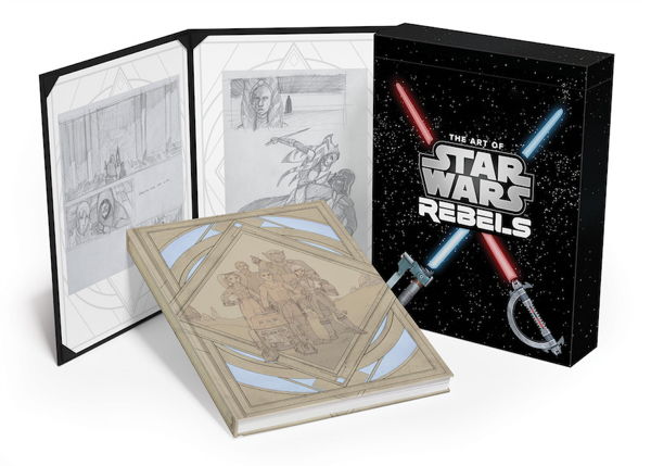 Cover for The Art of Star Wars Rebels Limited Edition HC (3003-455)