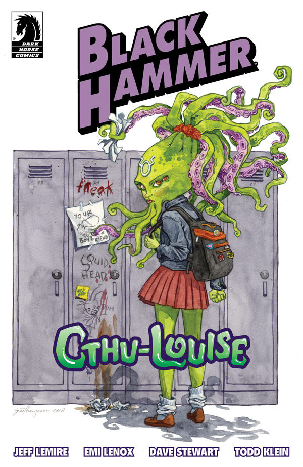 Cover for Black Hammer: Cthu-Louise (Jill Thompson Variant Cover) (3003-483)