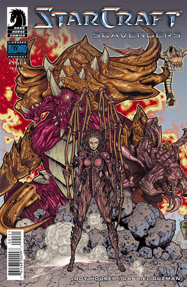 Cover for StarCraft: Scavengers #1 (Timothy Green II Variant Cover) (3003-535)