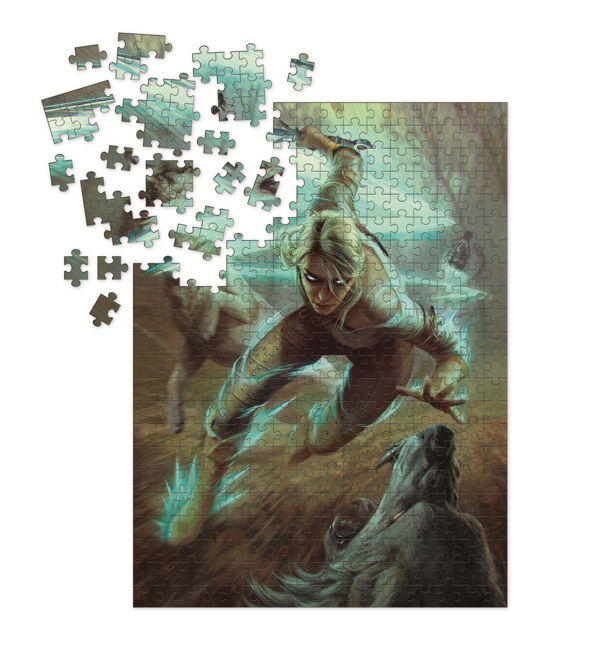 Cover for The Witcher 3 - Wild Hunt Puzzle: Ciri and the Wolves (3003-770)