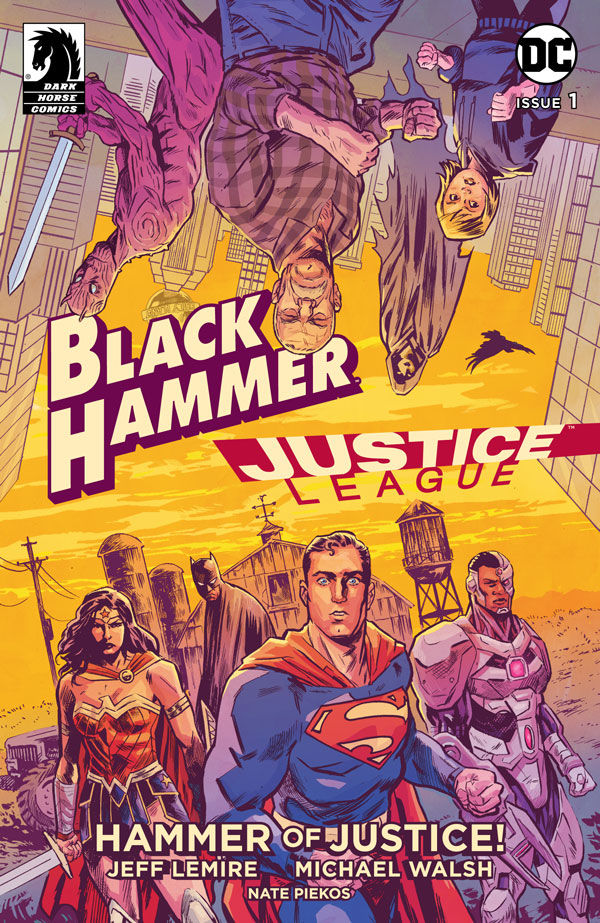 Cover for Black Hammer/Justice League: Hammer of Justice! #1 (3003-801)