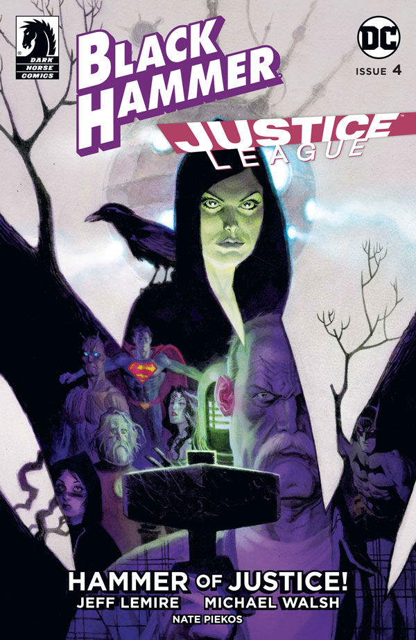 Cover for Black Hammer/Justice League: Hammer of Justice! #4 (Andrew Robinson Variant Cover) (3003-847)
