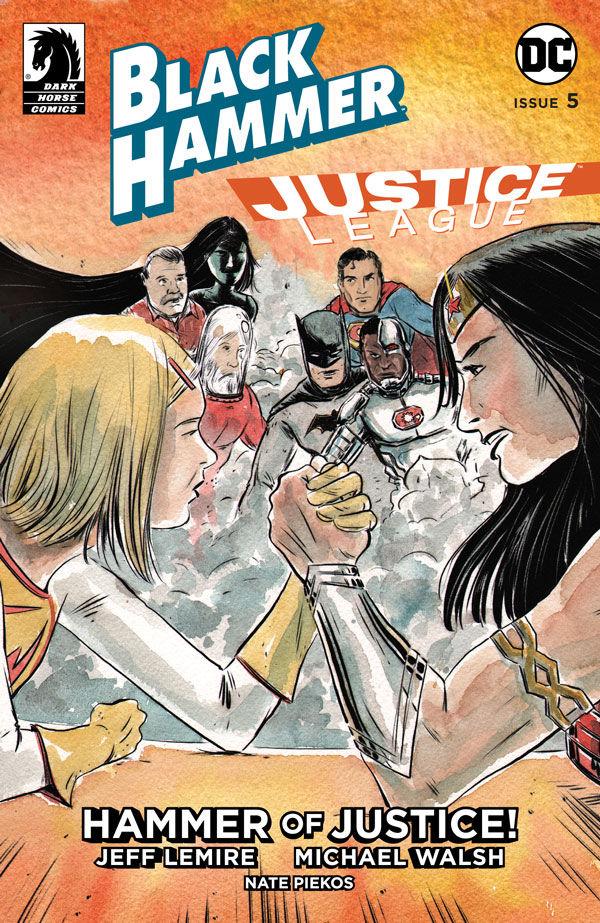 Cover for Black Hammer/Justice League: Hammer of Justice! #5 (Matt Kindt Variant Cover) (3003-848)