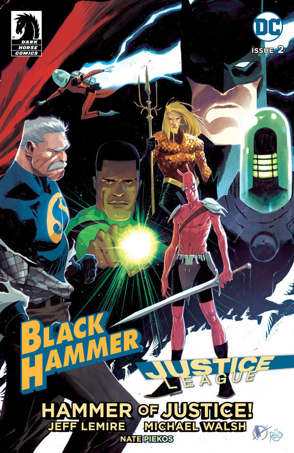 Cover for Black Hammer/Justice League: Hammer of Justice! #2 (Matteo Scalera Variant Cover) (3003-857)