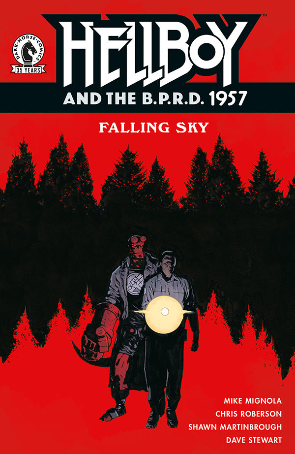 Cover for Hellboy and the B.P.R.D.: 1957--Falling Sky (3003-870)