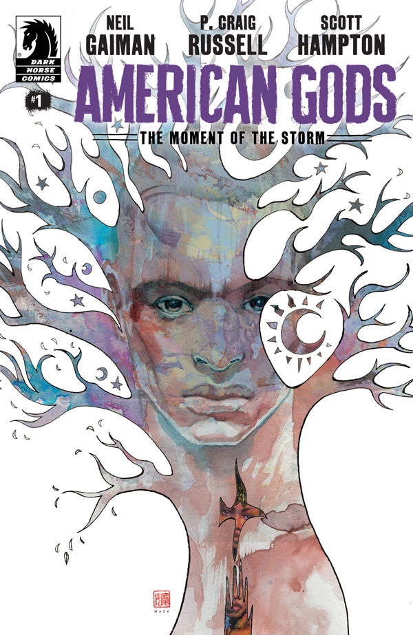 Cover for American Gods: The Moment of the Storm #1 (David Mack Variant Cover) (3003-898)