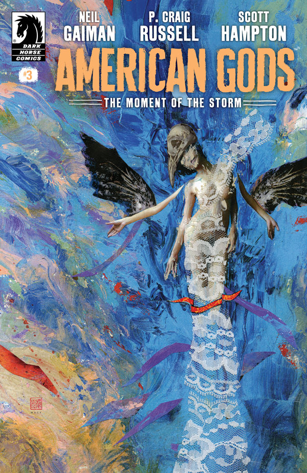 Cover for American Gods: The Moment of the Storm #3 (David Mack Variant Cover) (3003-900)