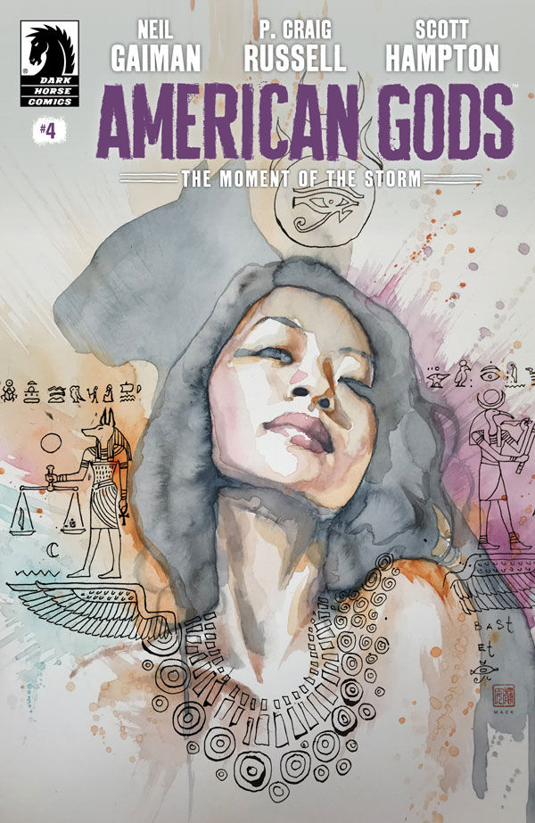 Cover for American Gods: The Moment of the Storm #4 (David Mack Variant Cover) (3003-901)