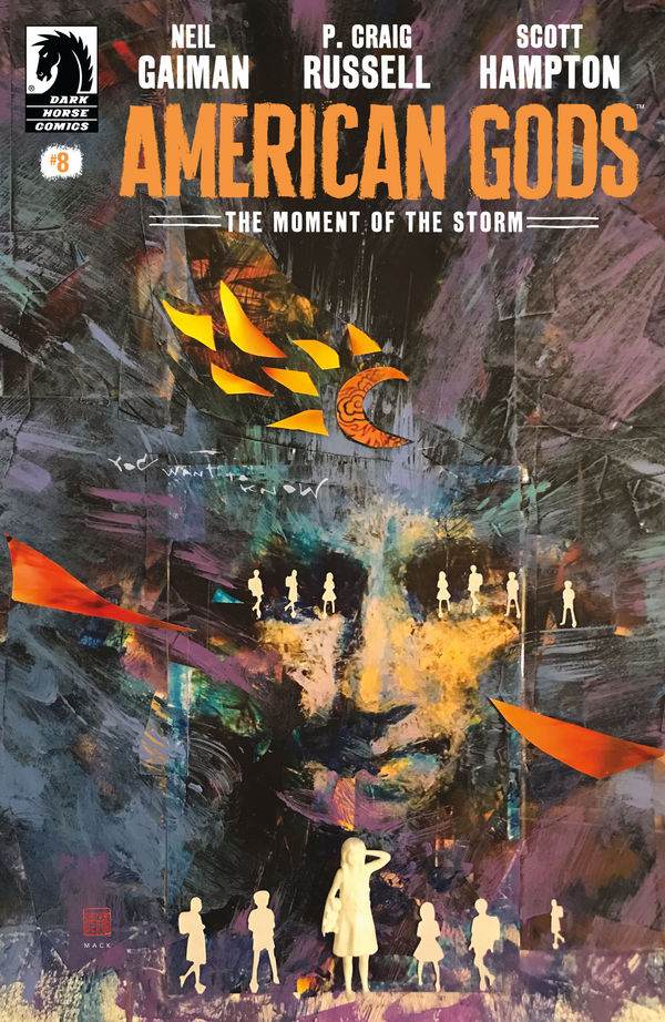 Cover for American Gods: The Moment of the Storm #8 (David Mack Variant Cover) (3003-905)