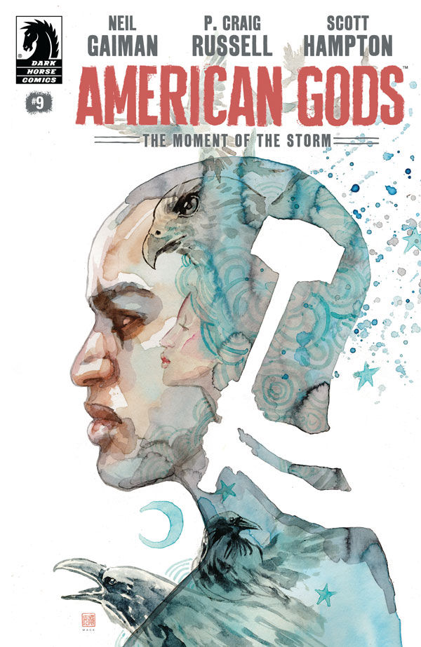 Cover for American Gods: The Moment of the Storm #9 (David Mack Variant Cover) (3003-906)