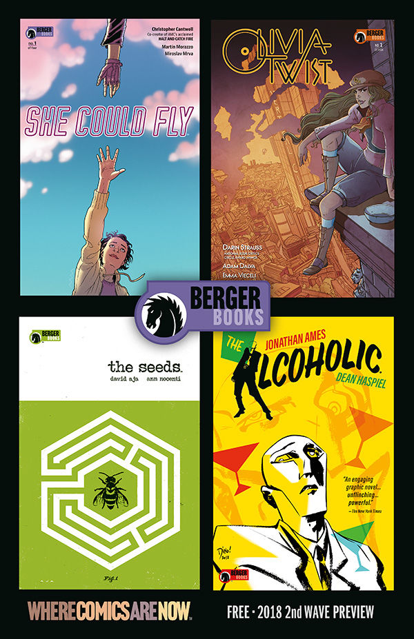 Cover for Berger Books Sampler ashcan #2 (Digital Exclusive) (3004-061)