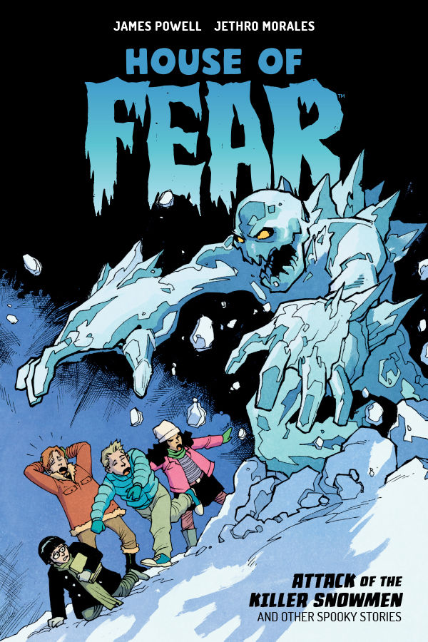 Cover for House of Fear: Attack of the Killer Snowmen and Other Spooky Stories TPB (3004-090)