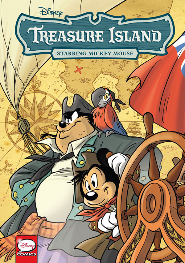 Cover for Disney Treasure Island, starring Mickey Mouse TPB (3004-173)